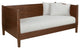 Flynn Mid Century Modern Twin Size Day Bed, Walnut