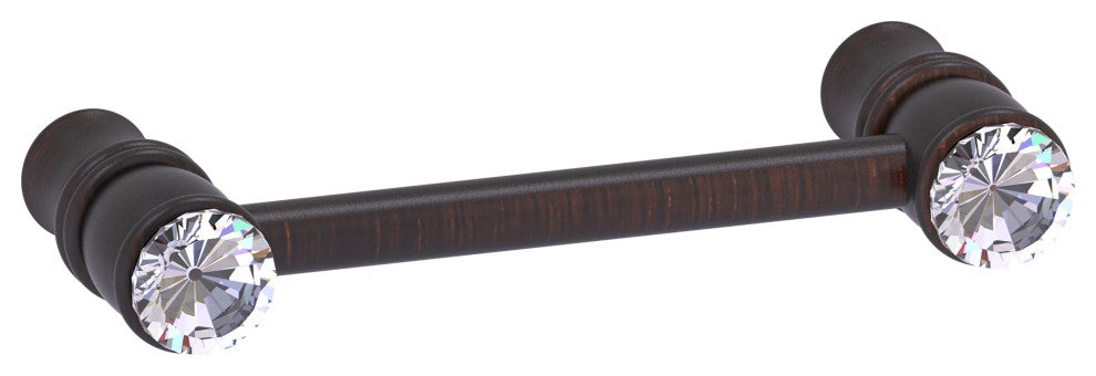 Carolina Crystal 3" Cabinet Pull, Venetian Bronze