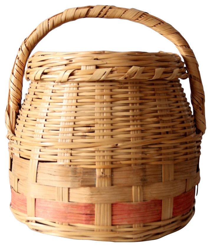 Consigned, Antique Woven Basket