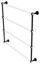 Pacific Grove 4 Tier 36" Ladder Towel Bar with Dotted Accents, Matte Black