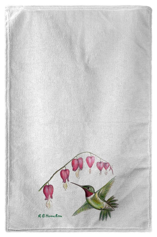Hummingbird Kitchen Towel - Two Sets of Two (4 Total)