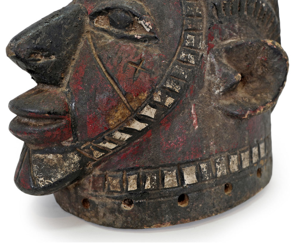 Consigned Yoruba Gelde Helmet Mask