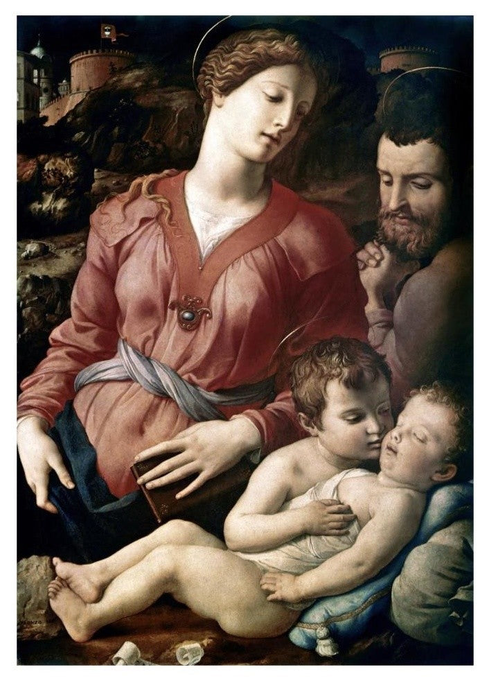 "The Family" Digital Paper Print by Agnolo Bronzino, 23"x32"