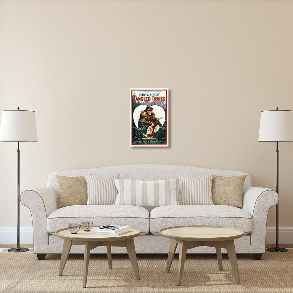 "Tangled Trails" Stretched Canvas Giclee by Hollywood Photo Archive, 20x30"