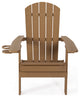 35" Orange Heavy Duty Plastic Adirondack Chair