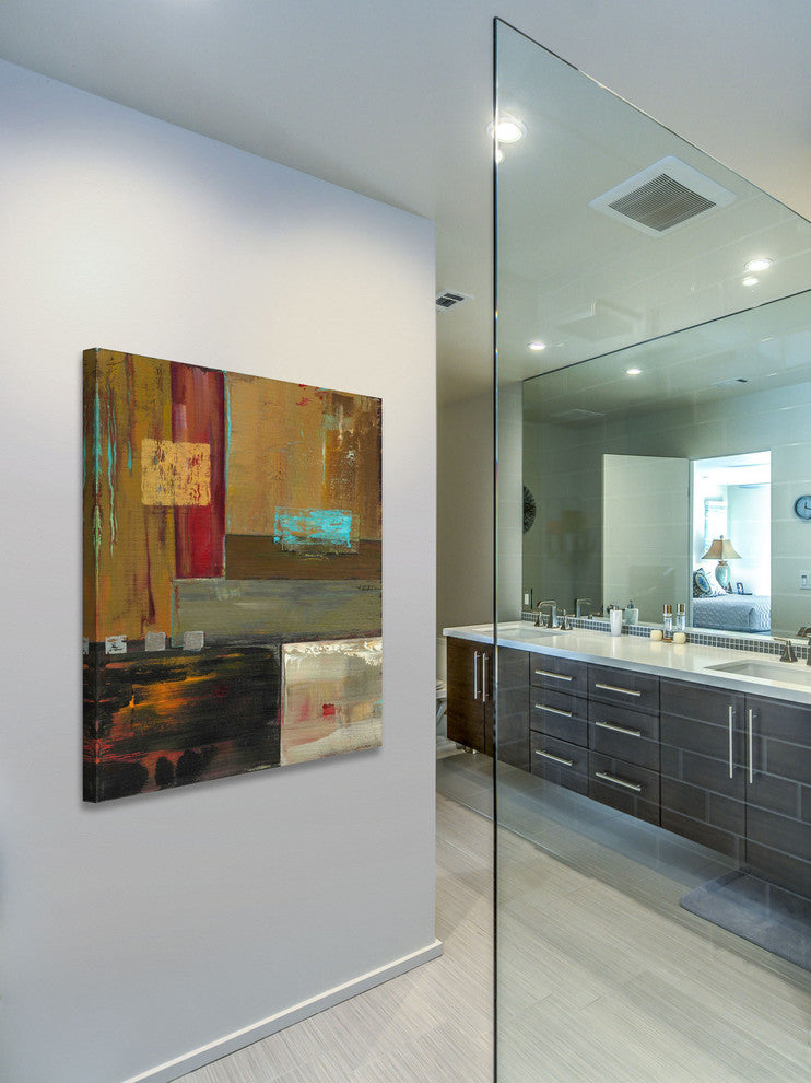 "Manifest Two" Painting Print on Wrapped Canvas by Julie Joy
