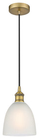 Innovations 616-1P-BB-G381 1-Light Mini Pendant, Brushed Brass