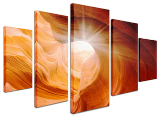 'Smooth II' Multi-Panel Canvas Art Set by Moises Levy
