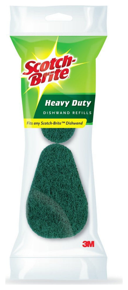 Scotch-Brite 481-7-RSC Heavy Duty Dishwand Refill, 2-Pack