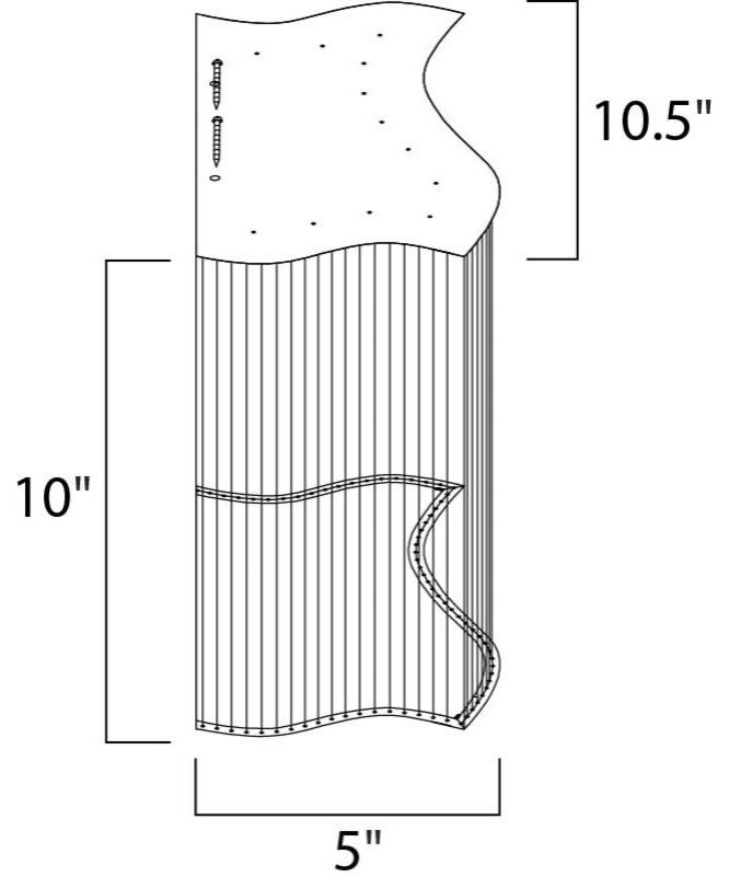 Maxim Lighting Swizzle 4-Light Wall Sconce in Polished Chrome - 39709CLPC