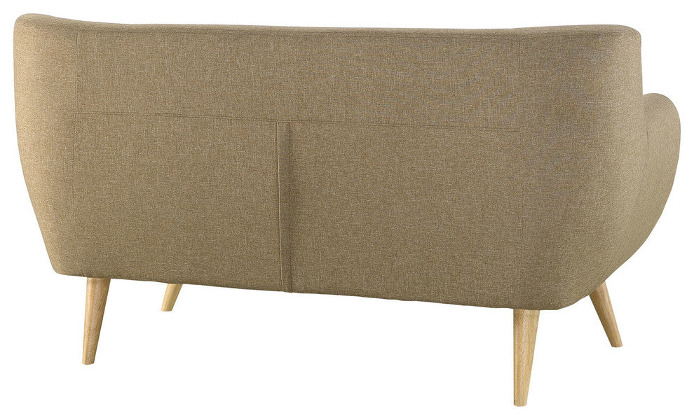 Modern Brown Remark 2 Piece Living Room Set