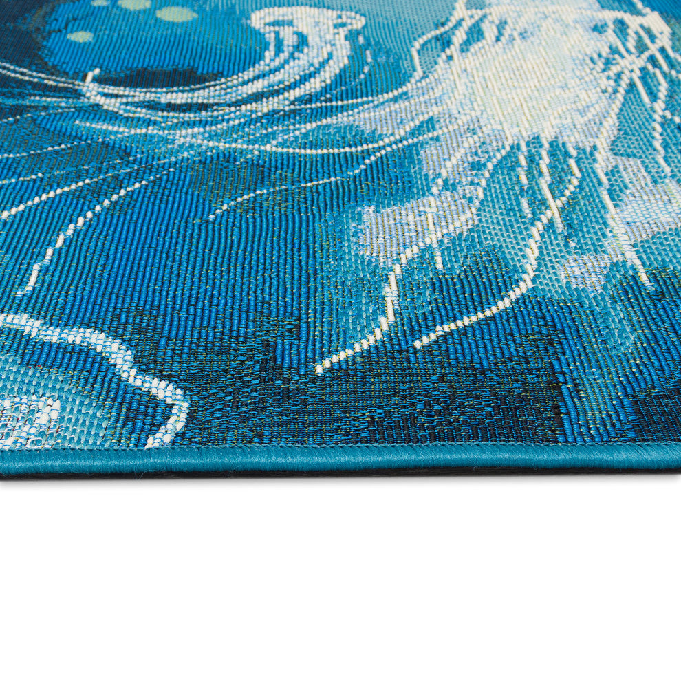 Esencia Jelly Fish Indoor/Outdoor Mat Bloom 2'5"x3'11"