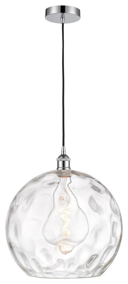 Innovations 616-1P-PC-G1215-14-LED 1-Light Pendant, Polished Chrome