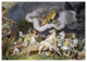 "Diomede Uccide Tideo" Digital Paper Print by Giulio Romano, 42"x30"