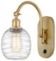 Innovations 518-1W-SG-G1013 Belfast 1 Light 5.3" Sconce, Satin Gold