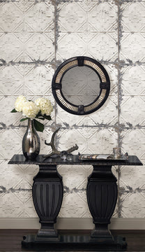 Tin Ceiling Tile Peel and Stick Wallpaper, Sample