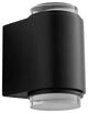 Oxygen Lighting 3-764-15 Rico 2-Light Wall Sconce, Black
