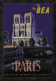 "Fly BEA Paris" Framed Canvas Giclee by Daphne Padden, 18"x26"