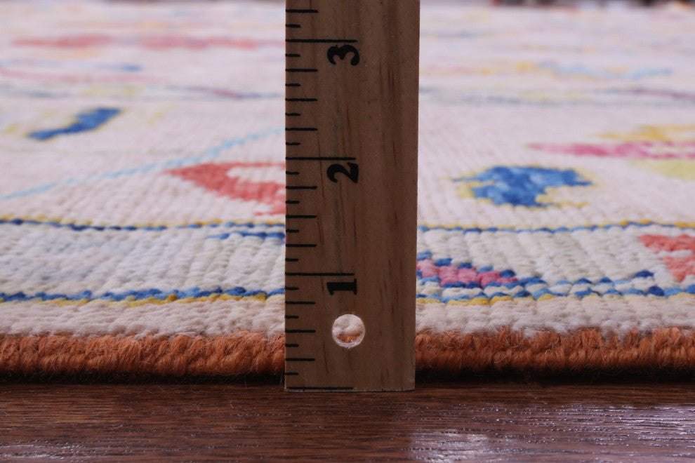10' 4" X 13' 10" Turkish Oushak Hand Knotted Wool Rug - Q14778