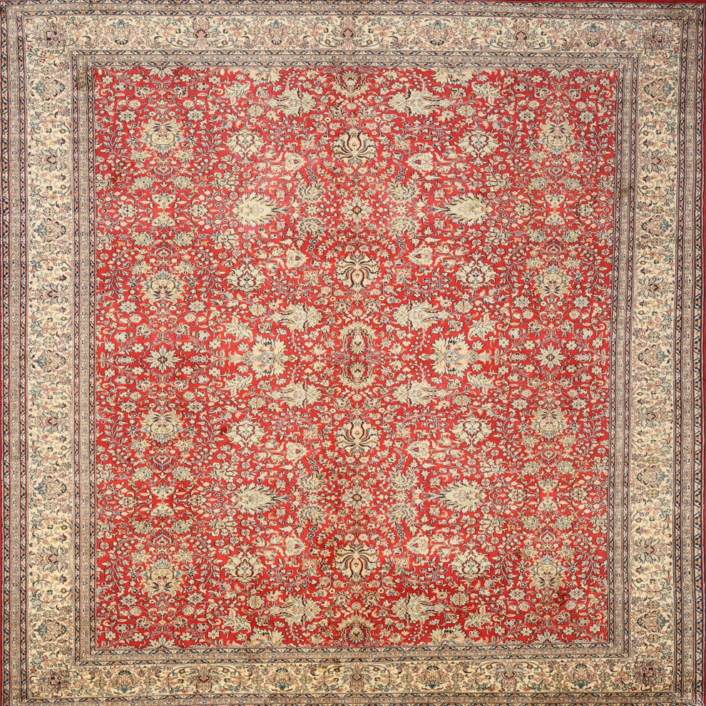 Ahgly Company Indoor Square Traditional Area Rugs, 6' Square