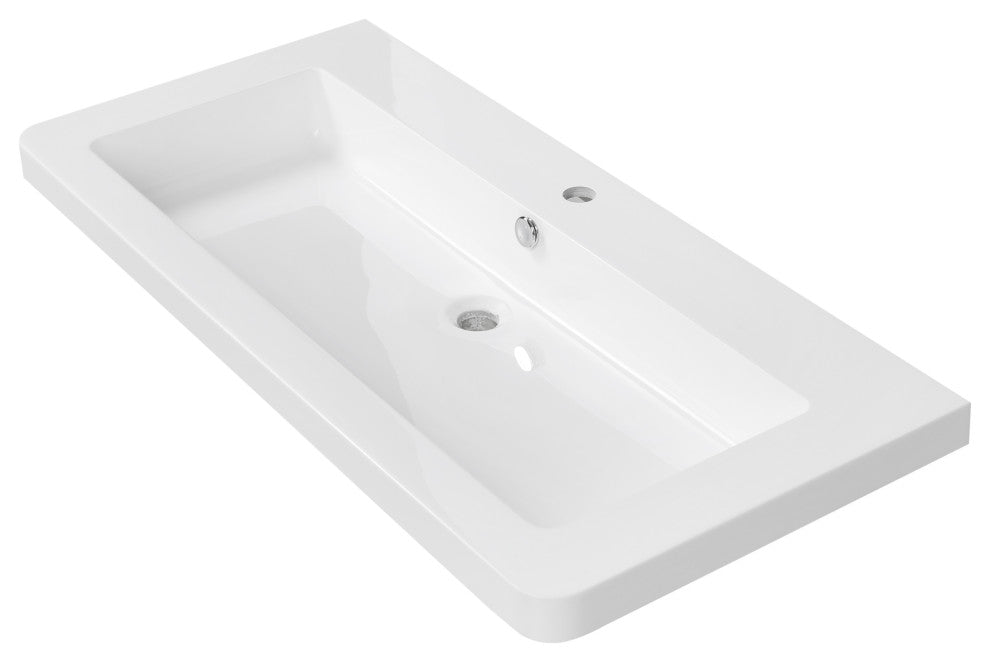 42" Solid Surface Resin Streamline K-0990-42 Vanity Top