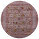 Ahgly Company Indoor Round Mid-Century Modern Area Rugs, 3' Round