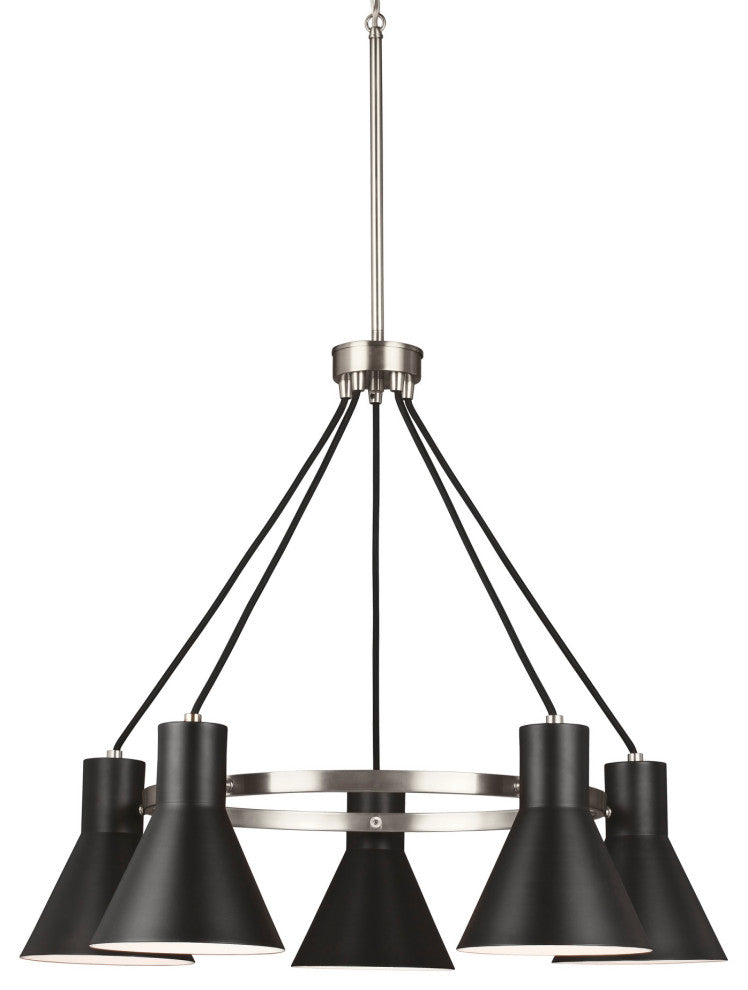Generation Lighting 3141305 Towner 5 Light 29"W Chandelier - Brushed Nickel