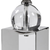 Uttermost Lucian Nickel Candleholders, 2-Piece Set