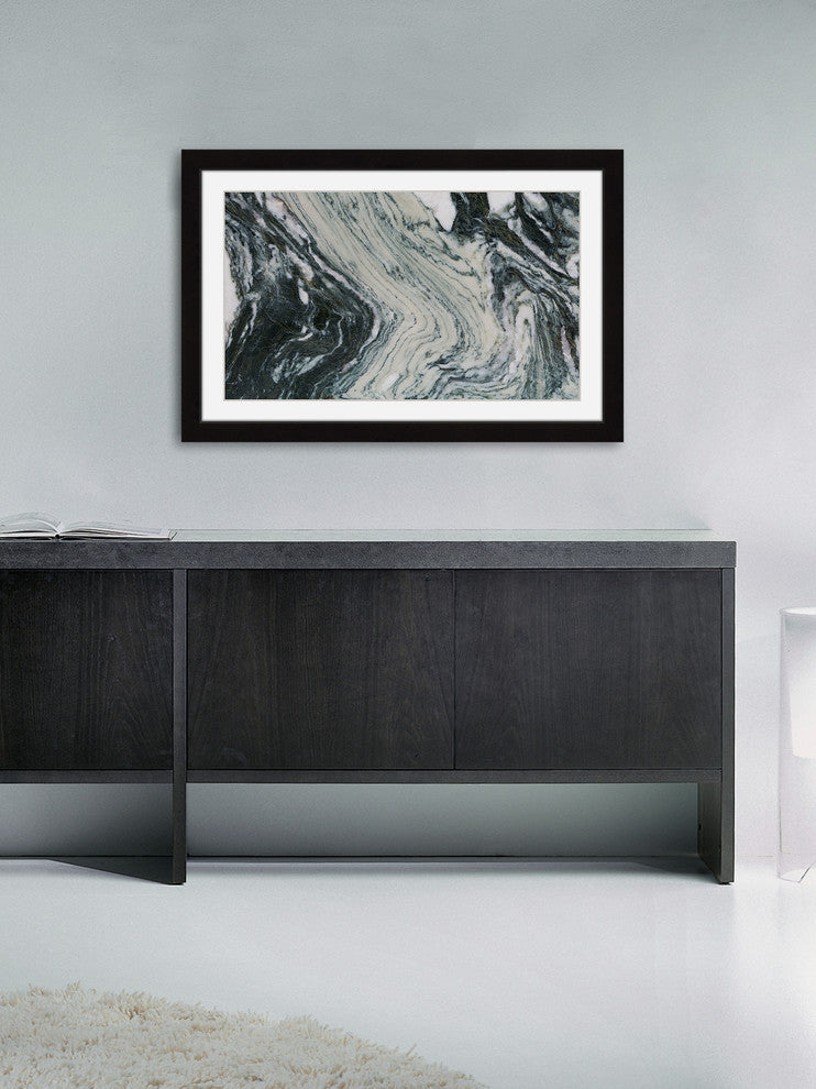 "Brewing Storm" Framed Art Print