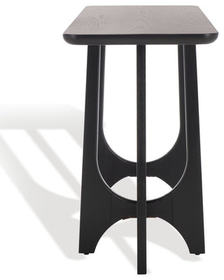 Safavieh Couture Sasha Wood Console Table, Black