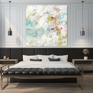 "Frost II" Fine Art Giant Canvas Print, 72"x72"