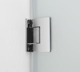 Belmore GS 69.25"-70.25"x72" Frameless Hinged Shower Door