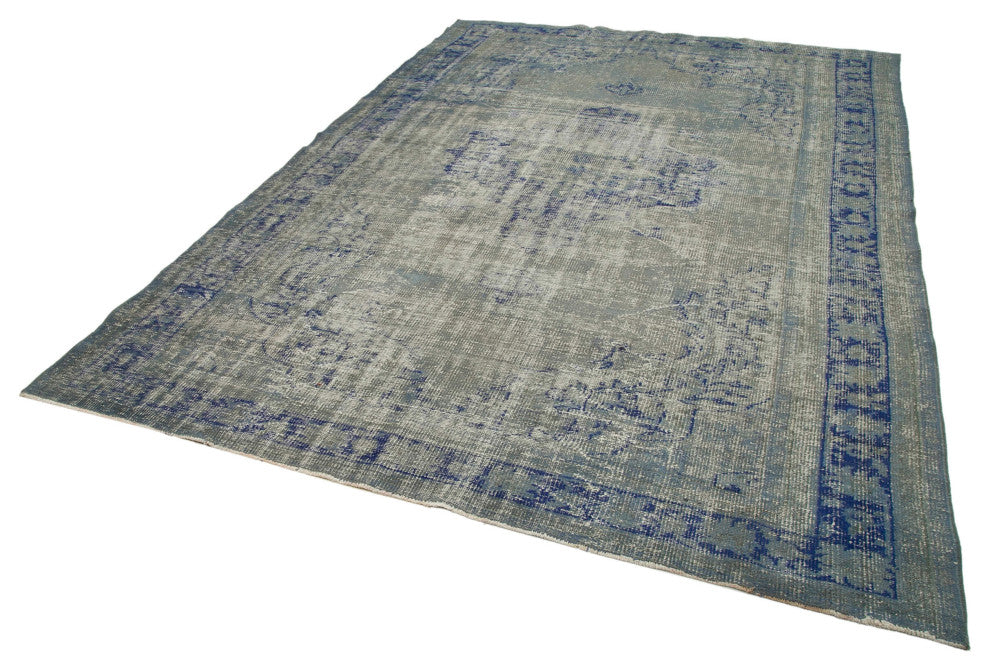 Rug N Carpet - Handmade Oriental 7' 5" x 10' 11" One-of-a-Kind Runner Area Rug