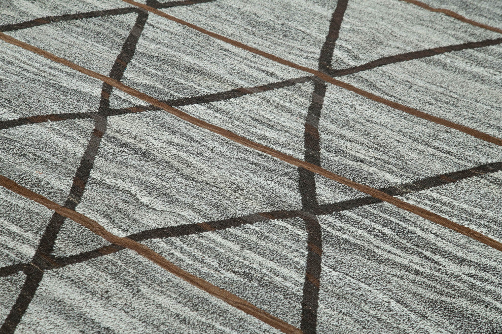 Rug N Carpet - Handwoven Turkish 8' 0'' x 10' 0'' Flatweave Wool Kilim Rug