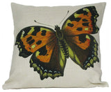 Butterfly Throw Pillow Without Insert, 18x18