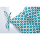 Hockley Wrought Iron Seat Cushion, Set of 2, Teal