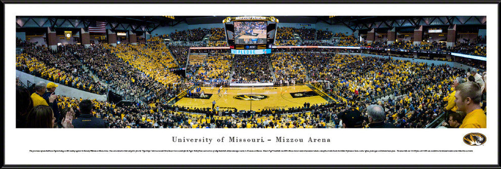 Missouri Tigers Basketball, Standard Frame