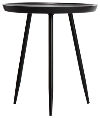 Chervey Tri Pin Side Table, Black