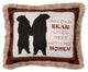 An Old Bear Lives Here With His Honey Pillow