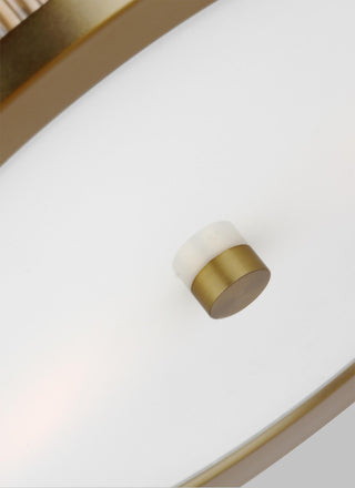 Generation Lighting, CF1052BBS, Flush Mount, Burnished Brass