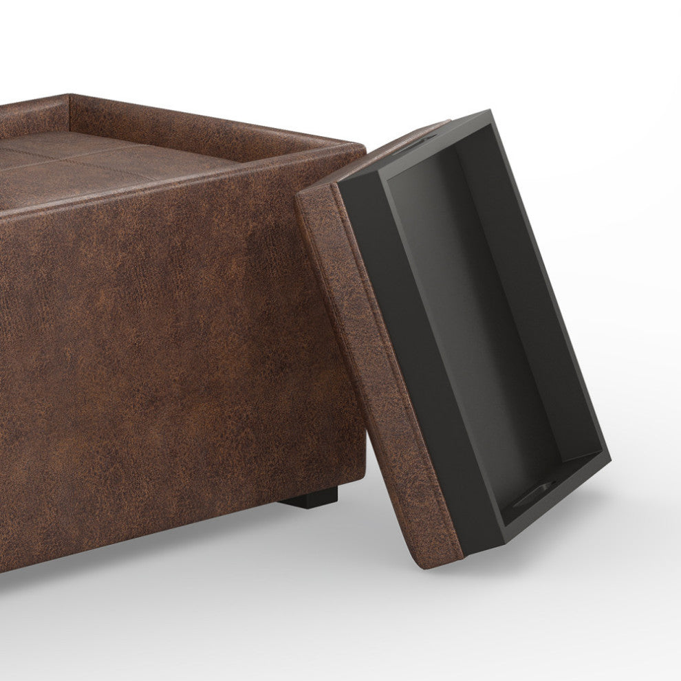 Avalon 5 Piece Storage Ottoman