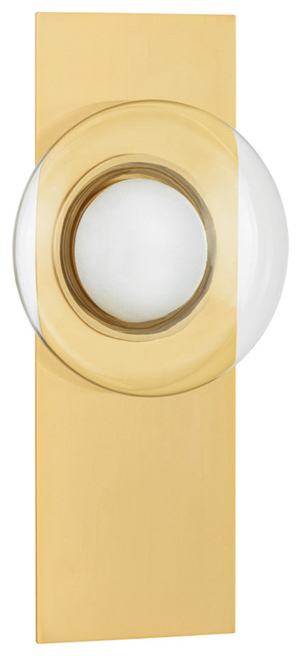 Hudson Valley Lighting Pound Ridge 15.75" Wall Sconce Aged Brass