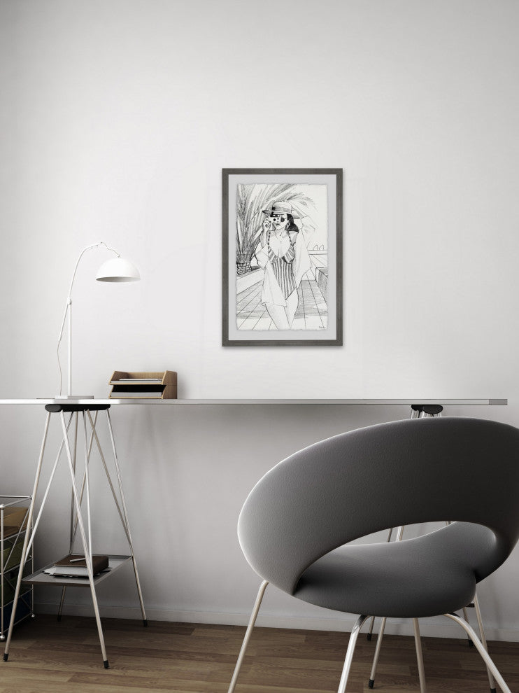 "Capture the Moment" Framed Painting Print, 20"x30"