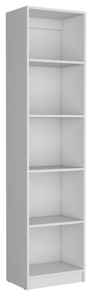 Torrey 3 Piece Living Room Set with 3 Bookcases, White