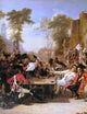 Sir David Wilkie Chelsea Pensioners Wrapped Canvas, 21"x28"