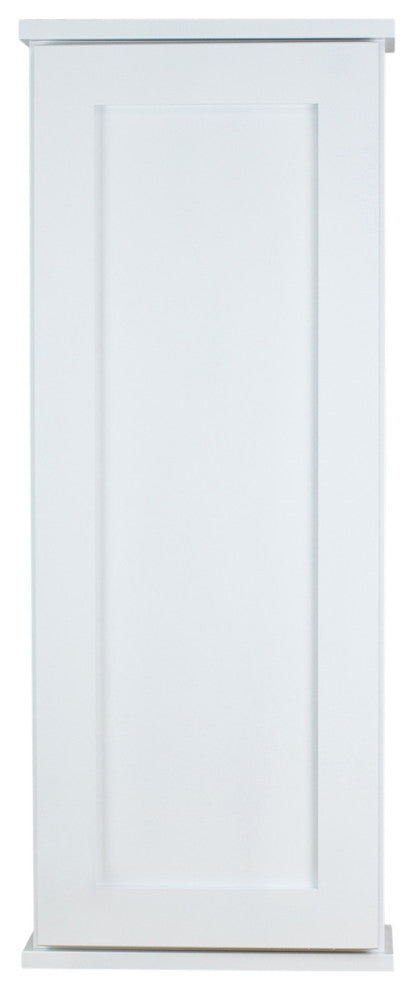 Sandalwood On the Wall White Cabinet 25.5h x 15.5w x 3.25d