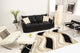 Eternity 1071 Black, Beige Waves, 8'x10'6"