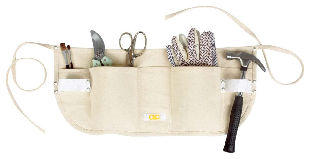 CLC C-12 ToolWorks Canvas Waist Apron, 5 Pockets