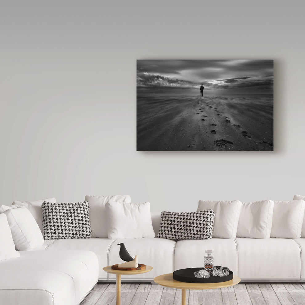 Yvette Depaepe 'Solitude Is The Soul' Canvas Art, 32"x22"