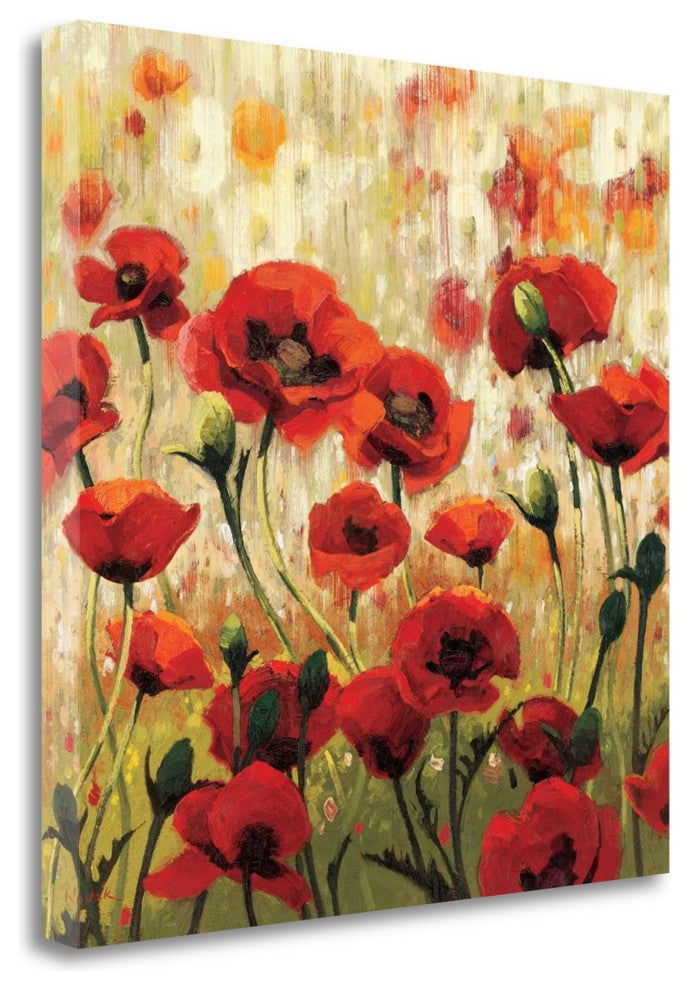 "Sunny Spring Glee" By Shirley Novak, Giclee Print on Gallery Wrap Canvas